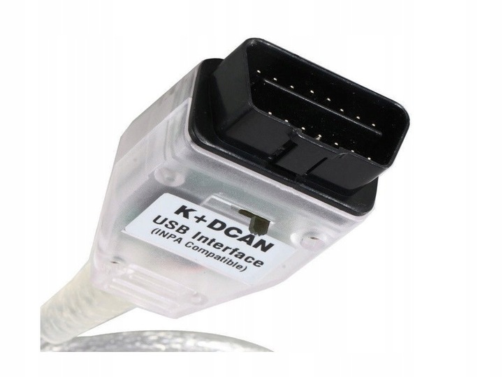 INTERFEJS DIAGNOSTYCZNY INPA 3K + DCAN V5.0 OBD2 2025 BMW E60 E46 E38 E90