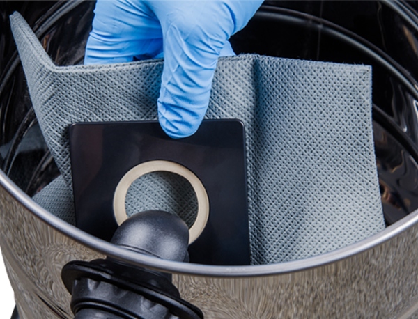 Worek materiałowy szary na pył do odsysacza NTools VC 30 Eco 30L NTools