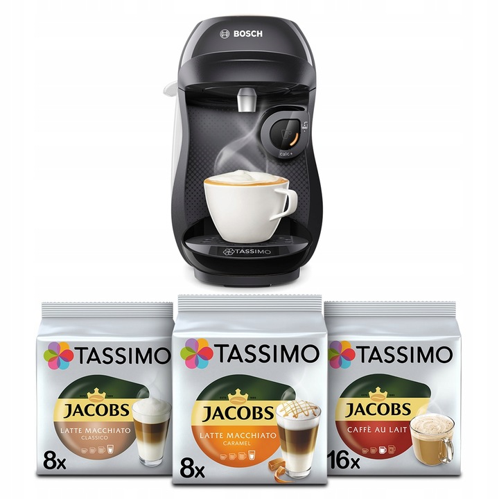Zestaw ekspres kapsułkowy +3x Tassimo Bosch Tassimo Happy + kubek GRATIS!