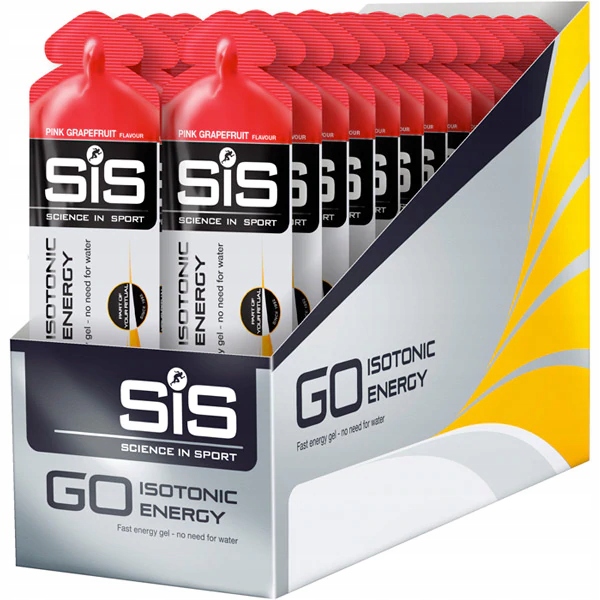 Żel energetyczny Science Sport GO Isotonic Gel 20x60ml RÓŻOWY GREJFRUT