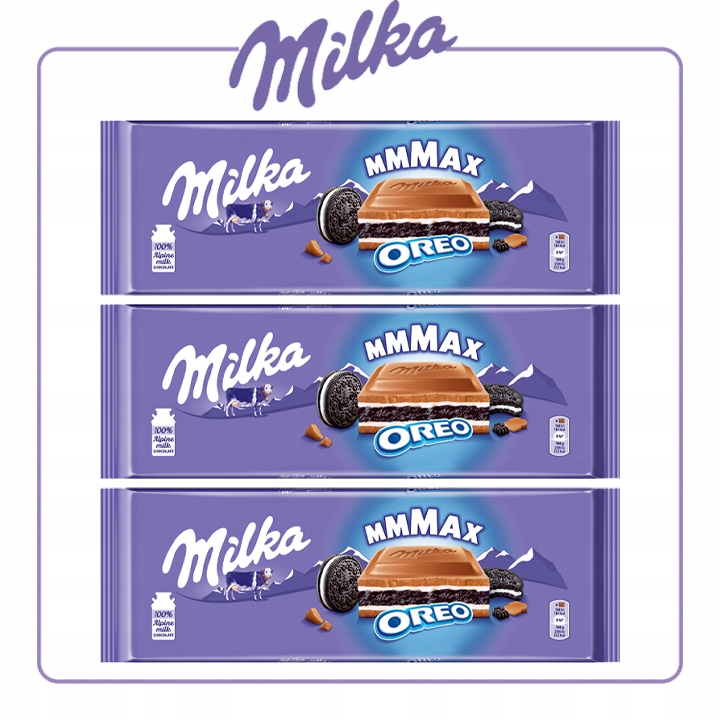 MILKA Czekolada OREO 300G-3szt