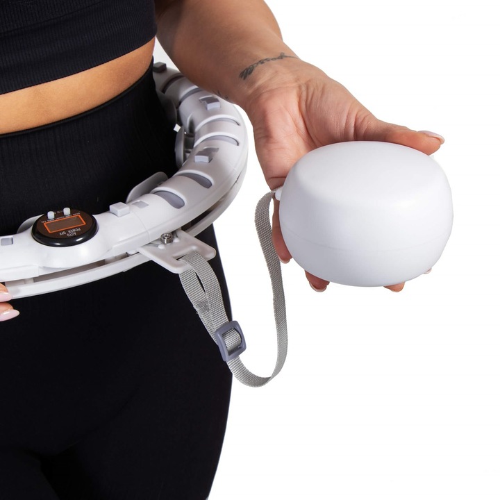 HULA HOP ODCHUDZAJACE SMART LICZNIK WYPUSTKI MODUŁOWY MASAŻER + OBCIĄŻNIK