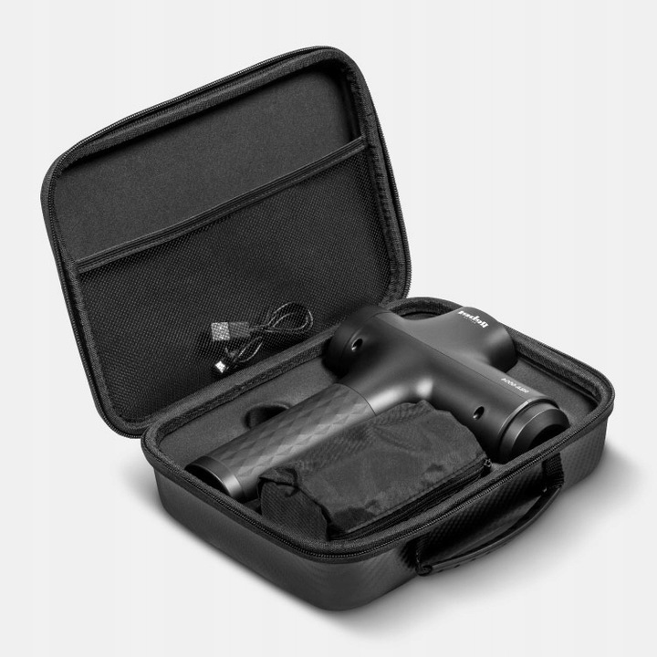 PISTOLET DO MASAŻU MASAŻER DO PLECÓW CIAŁA STÓP MASSAGE GUN REBEL ACTIVE