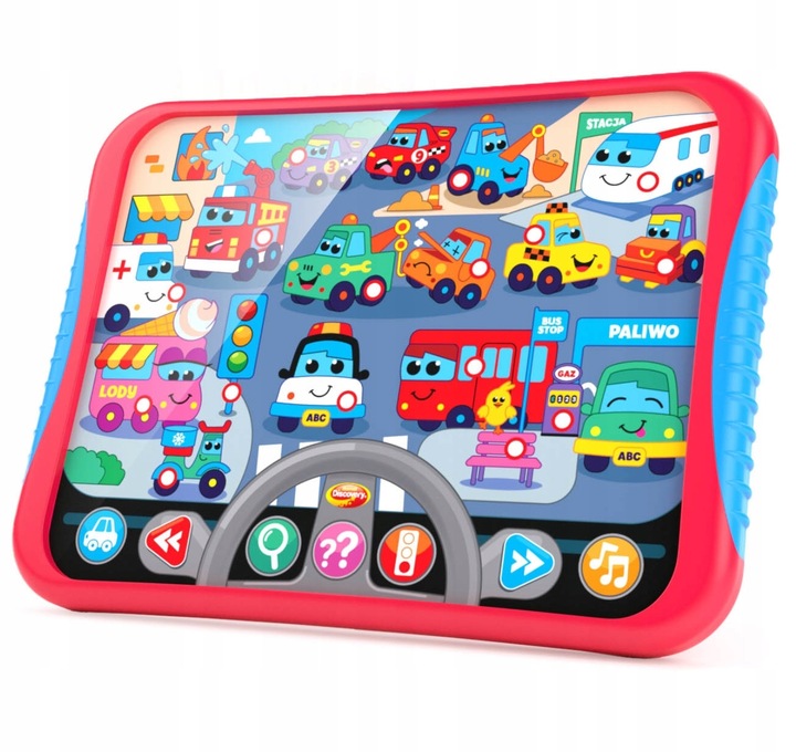 DUMEL Interaktywny TABLET DROGOWE ABC zasady ruchu