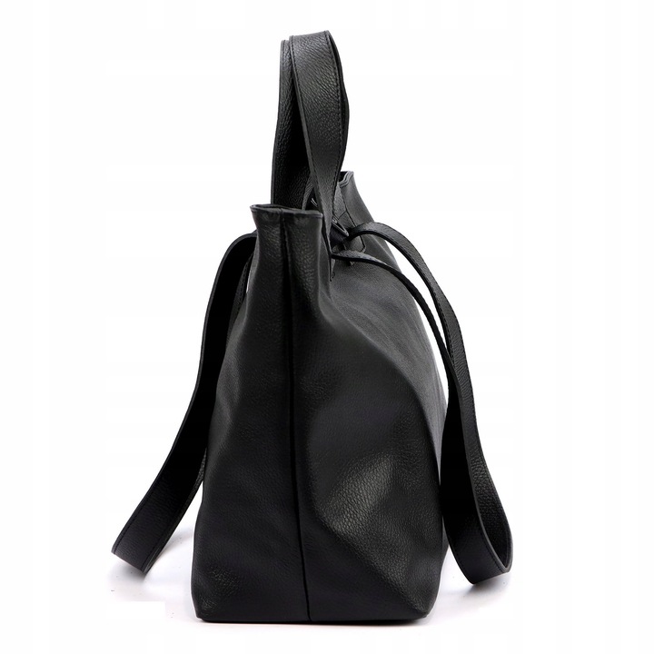 WŁOSKA TOREBKA DAMSKA SHOPPER LAURA BIAGGI PREMIUM SKÓRA NATURALNA A4 NEW