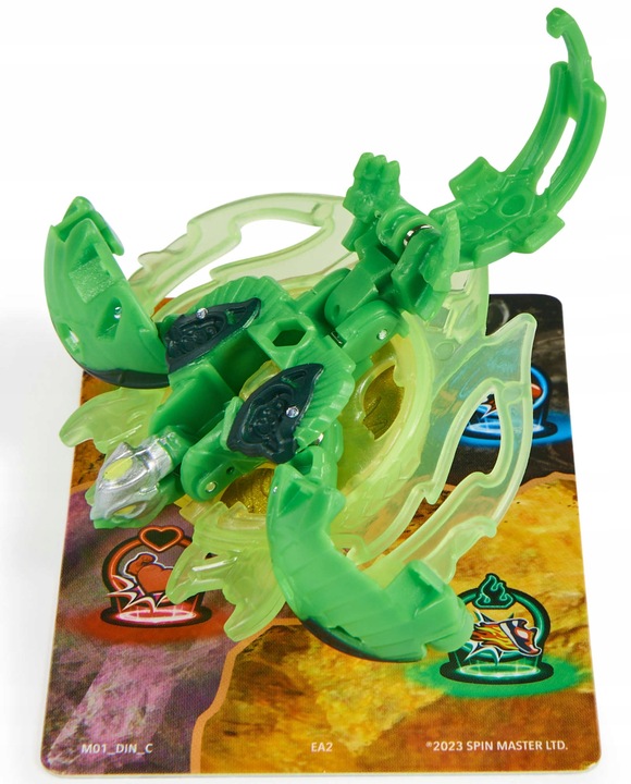 BAKUGAN ZESTAW STARTOWY SPECIAL ATTACK VENTRI OCTAGON TROX 3 FIGURKI
