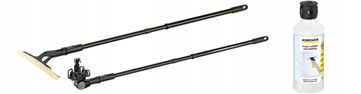 MYJKA DO OKIEN KARCHER WV6 PLUS z długą lancą teleskopową i Płynem aż 750ml