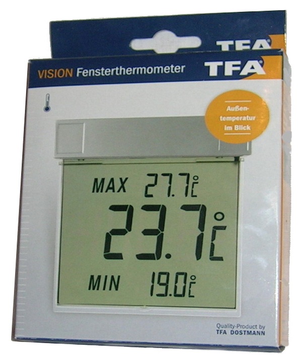 TFA 30.1025 VISION termometr okienny elektroniczny