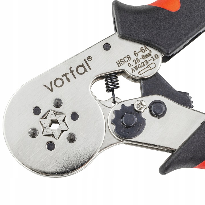 ZACISKARKA PRASKA TULEJEK DO KABLI SZEŚCIOKĄTNA