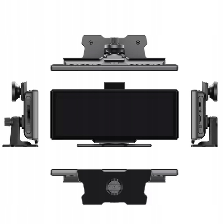 Stacja Ekran Monitor Nawigacja Rejestrator 4K Kamera Android Auto CarPlay