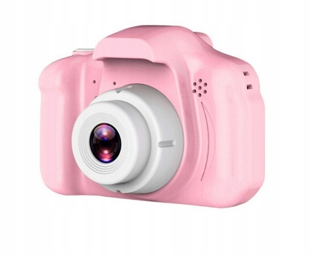 RÓŻOWY SMARTWATCH + APARAT CYFROWY DLA DZIEWCZYNKI - ZEGAREK W Zest. CRAFT