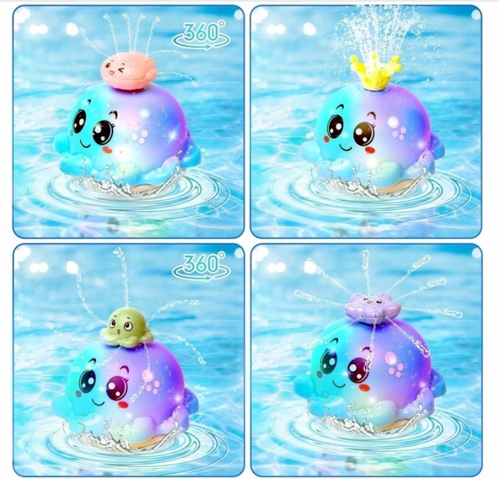 Pływająca Fontanna Ośmiorniczka do Basenu Kąpieli