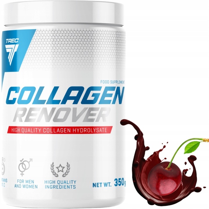 KOLAGEN TREC Premium 350G WIT C Mocne Zdrowe Stawy W Proszku Do Picia