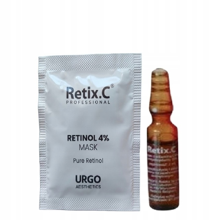 Urgo Retix C Retinol 4% 2ml + maska 4g - 1 zabieg