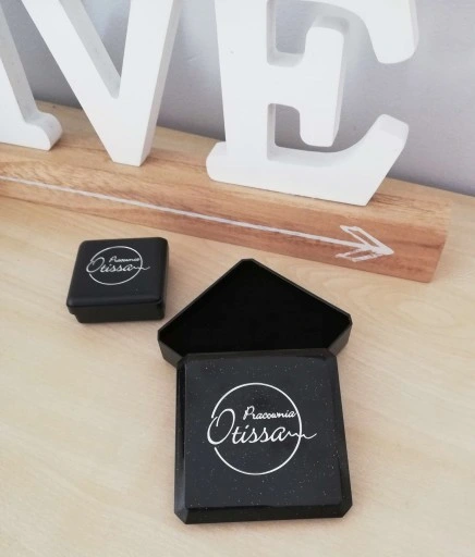 Naszyjnik srebrny z LITERKĄ A łańcuszek pancerka pudełko 45 cm