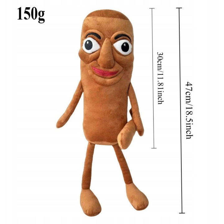 MASKOTKA TUNG TUNG TUNG SAHUR PLUSZAK ZABAWKA 40 CM BRAINROT VIRAL HIT