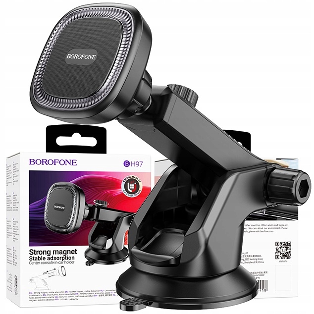 Uchwyt magnetyczny do telefonu na deskę kokpit konsolę szybę auta pojazdu