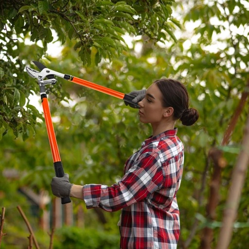 SEKATOR DO GAŁĘZI SEKATOR TELESKOPOWY OGRODOWY PRZEGUBOWY KOWADEŁKOWY 95 CM