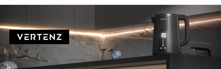 Czajnik Elektryczny Smart TUYA VERTENZ 1,7L LED WARM Cool Touch 2000W