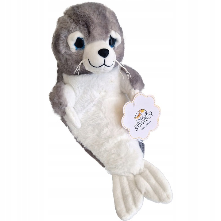 FOKA UCHATKA maskotka PLUSZOWA foczka PLUSZAK 25cm