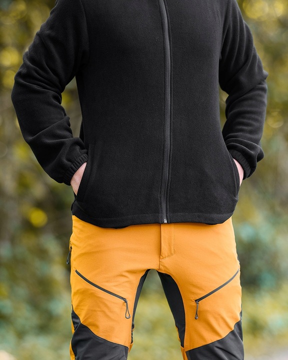 Polar roboczy bluza polarowa robocza męska BASIC czarny rozmiar M 81-509-M