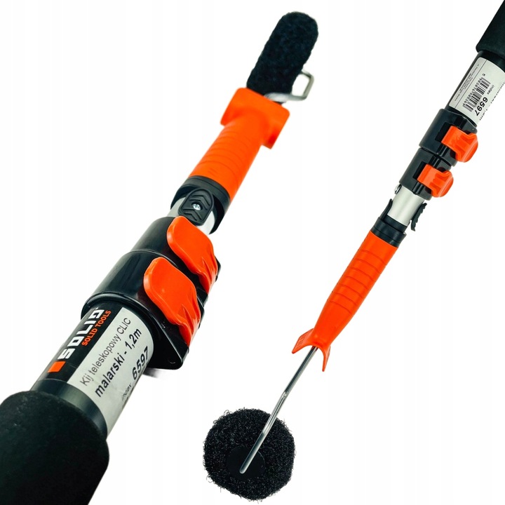 SOLID WAŁEK DO GŁADZI WAŁEK KĄTOWY DO GŁADZI NAROŻNKOWY + KIJ TELESKOPOWY