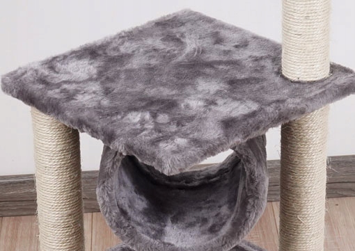 Drapak niski, legowisko, słupek do drapania, wieża Omna 61 - 100 cm