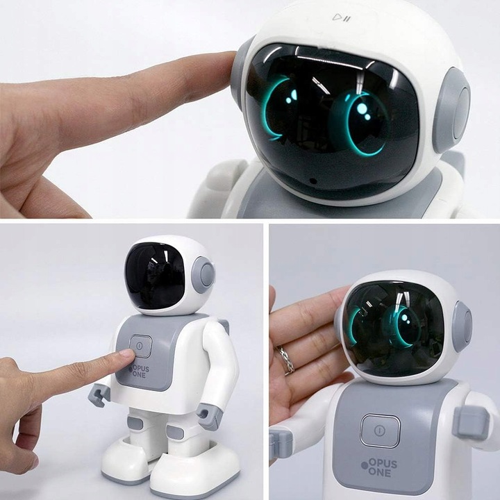 INTERAKTYWNY ROBOT ZDALNIE STEROWANY TELEFONEM PROGRAMOWANY BLUETOOTH