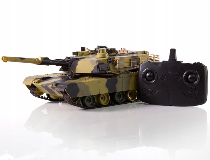 Zdalnie sterowany CZOŁG ABRAMS M1A2 R/C Heng Long