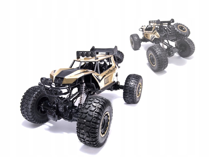 SAMOCHÓD AUTO RC AKUMULATOR TERENOWY ROCK Crawler 4x4 Sterowany Pilot DUŻY