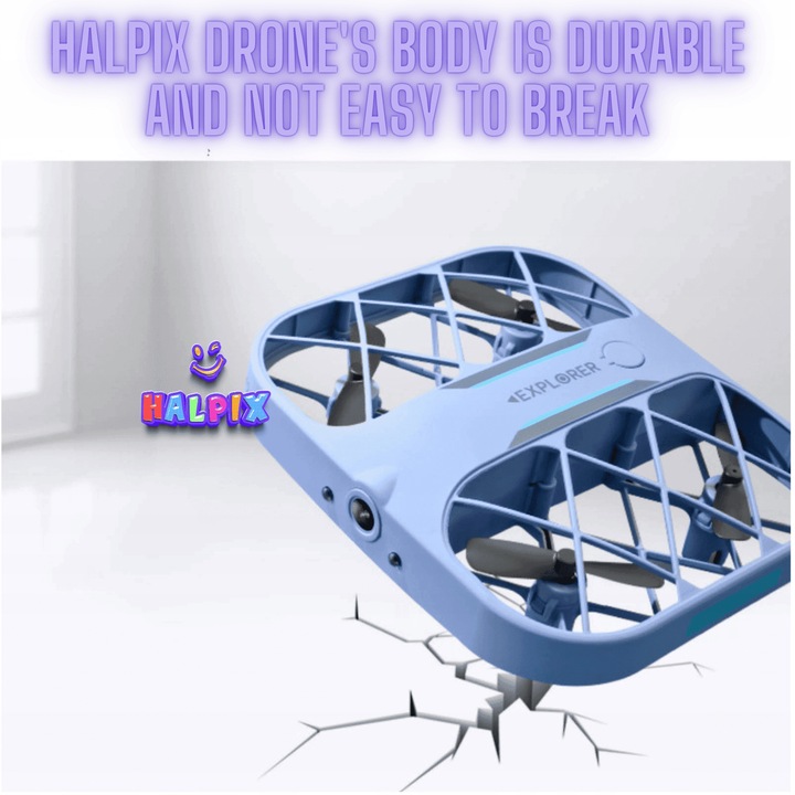 Trikowy mini dron Halpix zdalnie sterowany z kamerą 8K i Wi-Fi