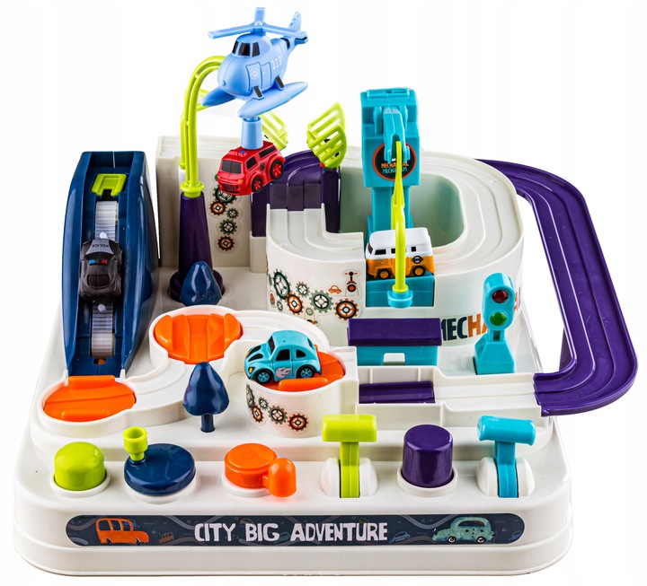 INTERAKTYWNY Tor Przeszkód PARKING SAMOCHODOWY Zabawka Logiczna Autka