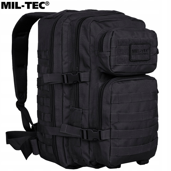 Plecak wojskowy taktyczny militarny Mil-Tec Large Assault Pack 36 l Black
