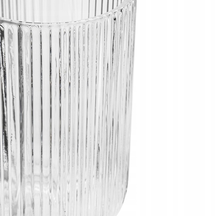 Szklanki do napojów drinków ryflowane Altom Design Selena 430 ml Zestaw 6