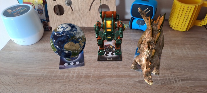 Smarty Interaktywne karty 4D Planety Roboty Dinozaury