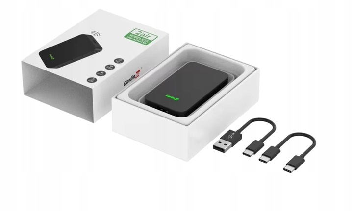 CARLINK 5.0 BEZPRZEWODOWY ADAPTER SAMOCHODOWY DO ANDROID AUTO APPLE CARPLAY