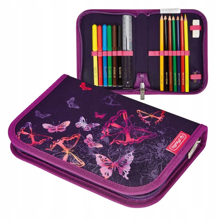 Zestaw tornister LOOP PLUS BUTTERFLIES + 5 ZESZYTÓW