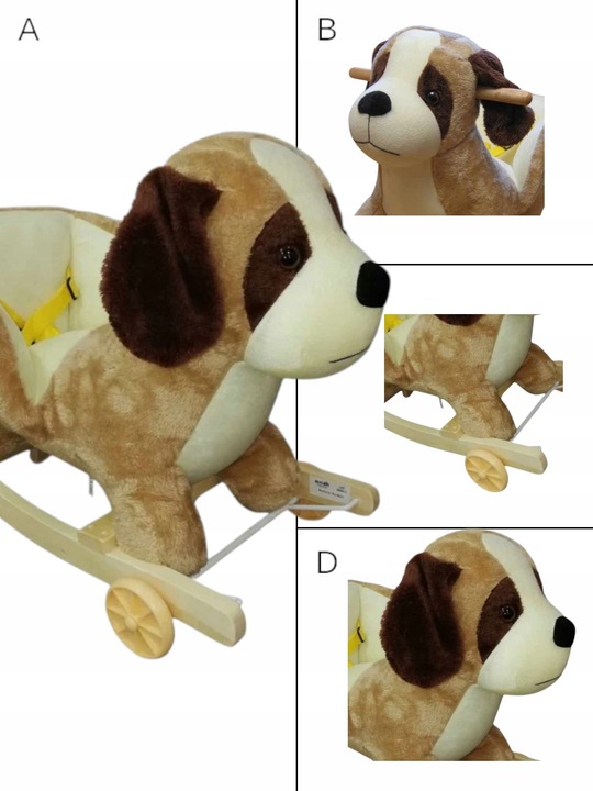 REWELACYJNY ŚPIEWAJĄCY BUJAK na BIEGUNACH i KÓŁKACH 3w1 PIES PIESEK+MELODIE