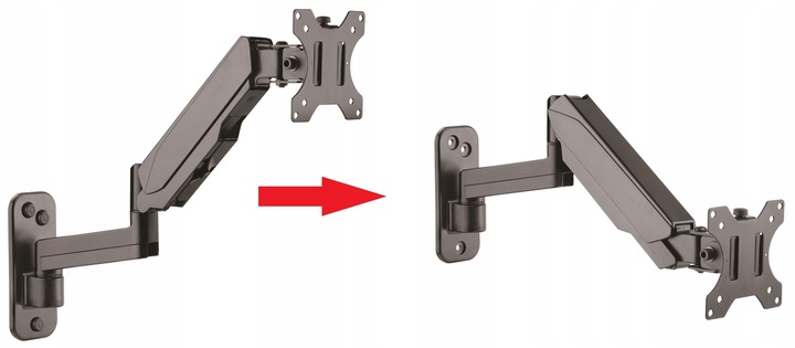 Regulowany Uchwyt do Monitora Telewizora TV 13-32 Regulacja wysokości