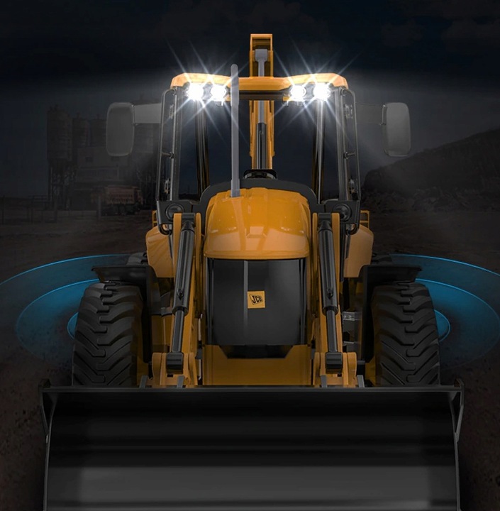 KOPARKA ŁADOWARKA RC Zdalnie Sterowana JCB +PILOT