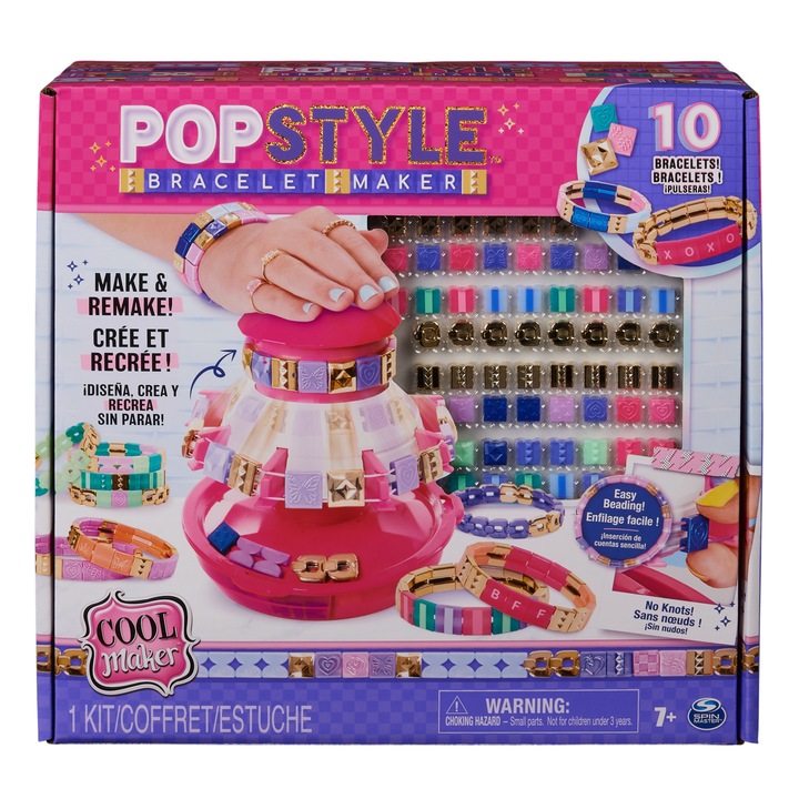 COOL MAKER POPSTYLE ZESTAW DO ROBIENIA BRANSOLETEK