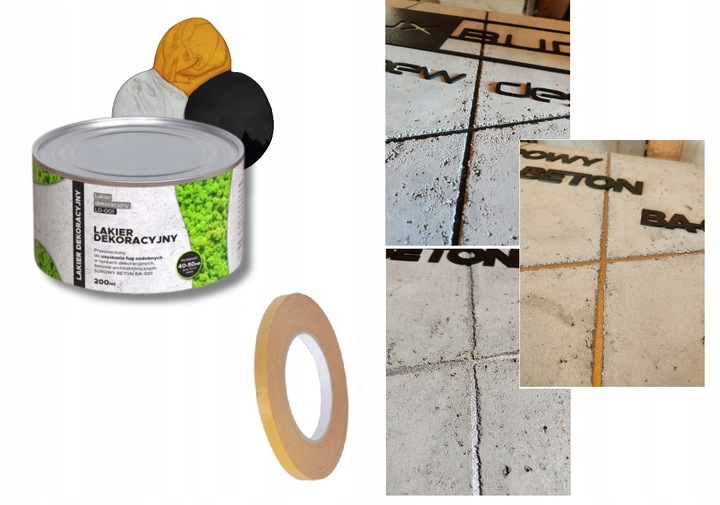 SUROWY BETON architektoniczny TYNK dekoracyjny D-CORpro