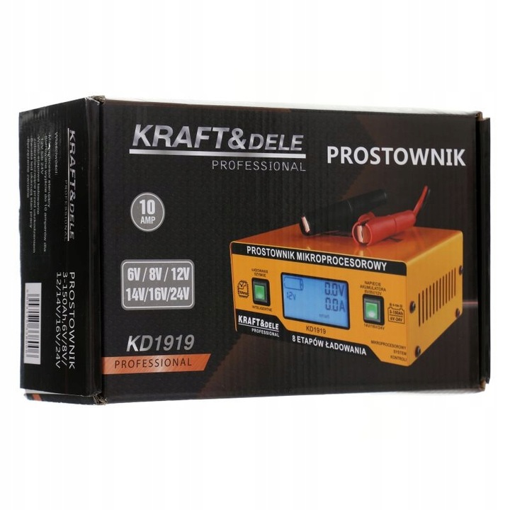 PROSTOWNIK MIKROPROCESOROWY 10AMP6/8/12/14/16/24 V