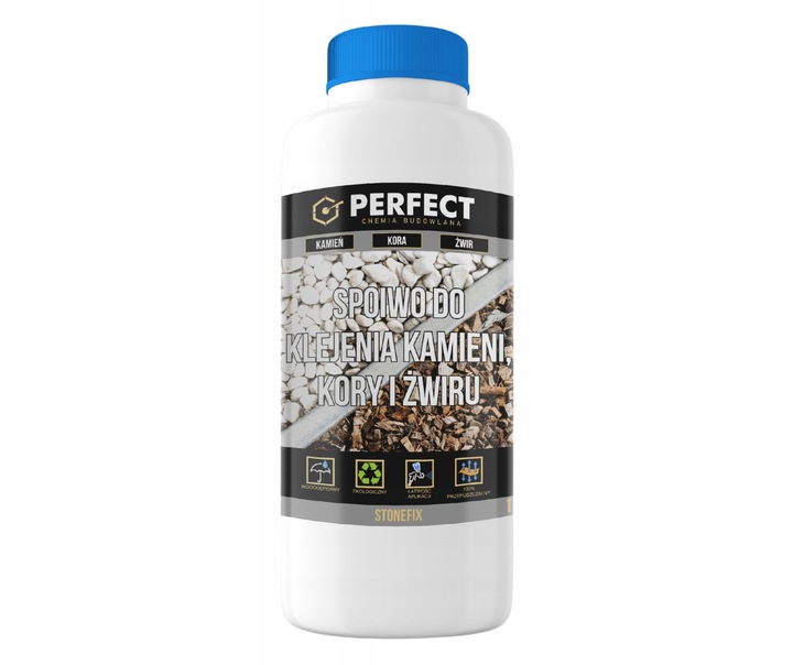 STONEFIX 1 L Spoiwo do kamienia, kory, żwiru, kruszywa, ściółki 1 L