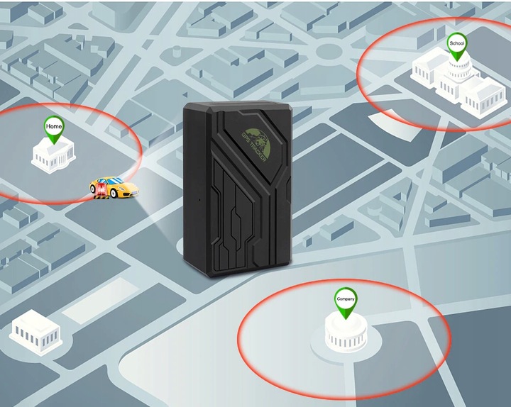 LOKALIZATOR GPS TK108B MAGNES PODSŁUCH ŚLEDZENIE TRACKER APP 10000mAh