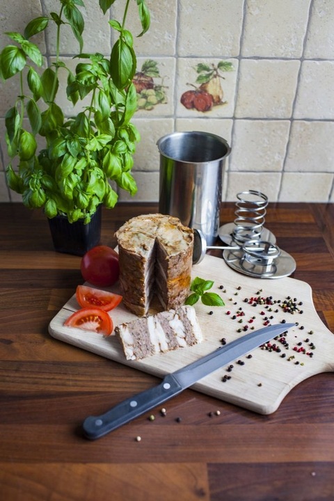 Szynkowar 1,5kg ZESTAW worki termometr Browin