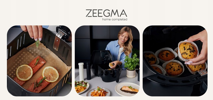 FRYTKOWNICA AIR FRYER BEZTŁUSZCZOWA FRYTOWNICA 1800W DUŻA dla 4 osób XL