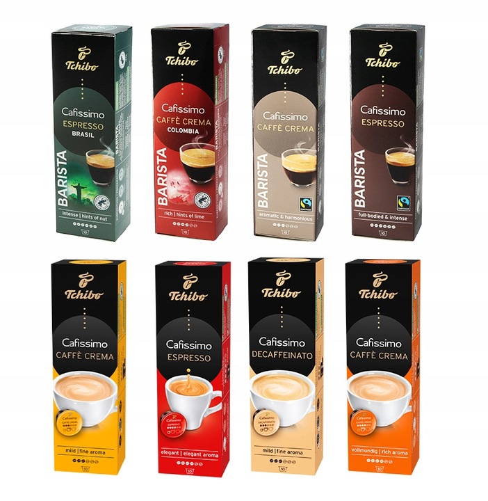 Ekspres ciśnieniowy na kapsułki Tchibo Cafissimo PURE+ + 80 kapsułek