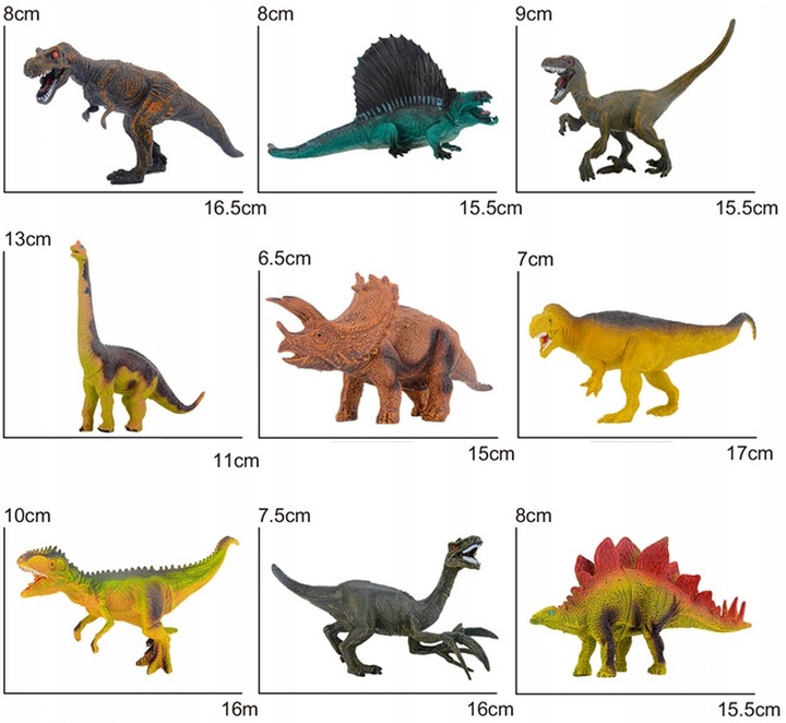 DUŻY ZESTAW FIGURKI DINOZAUR + MATA JURASSIC WORLD