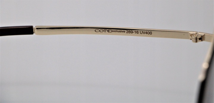 OKULARY PRZECIWSŁONECZNE DAMSKIE DUŻE Z FILTREM UV400 Code Exclusive